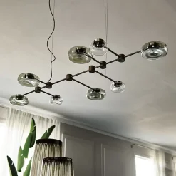 Hot 1. Design moderno ed elegante 2. Prezzo Outlet 3. Vetro di qualità 4. Facile da installare 5. Marca affidabile Plafoniere Da Soffitto