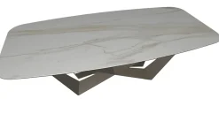 Cattelan Italia 1. Design moderno ed elegante. 2. Basamento centrale in Keramik. 3. Tavolo sagomato per una maggiore praticità. 4. Prezzo scontato. 5. Lunghezza adatta a qualsiasi ambiente.- Tavoli