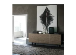 1. Design moderno ed elegante. 2. Realizzato in legno di qualità. 3. Prezzo scontato. 4. Ampio spazio di archiviazione. 5. Facile da montare. Madie