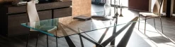 New 1. Design moderno ed elegante. 2. Vetro resistente. 3. Facile da pulire. 4. Offerta Outlet. 5. Facile da montare. Tavoli