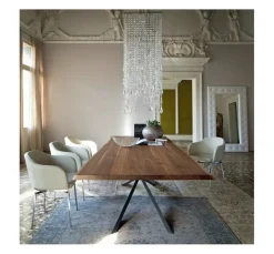 Cattelan Italia 1. Design moderno ed elegante. 2. Costo conveniente. 3. Realizzato in legno di qualità. 4. Facile da montare. 5. Garanzia di 2 anni.- Tavoli