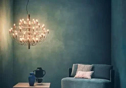 A sospensione 2097/50 clear bulbs a prezzo Outlet^Flos Online