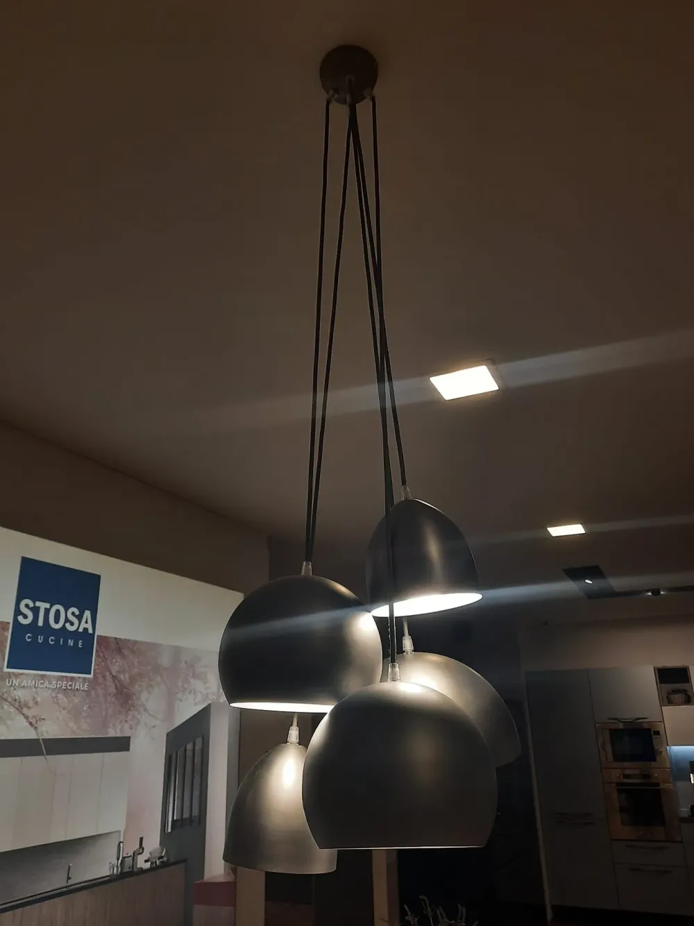 Outlet A sospensione Lampada 5 pendenti stile Design con forte sconto Lampade A Sospensione