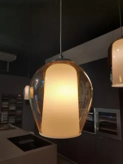 A sospensione Bonnie ambra   con uno sconto esclusivo Lampade A Sospensione