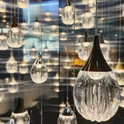 Collezione esclusiva A sospensione Stilla oro illuminati sospensione led Oro in offerta- Lampade A Sospensione