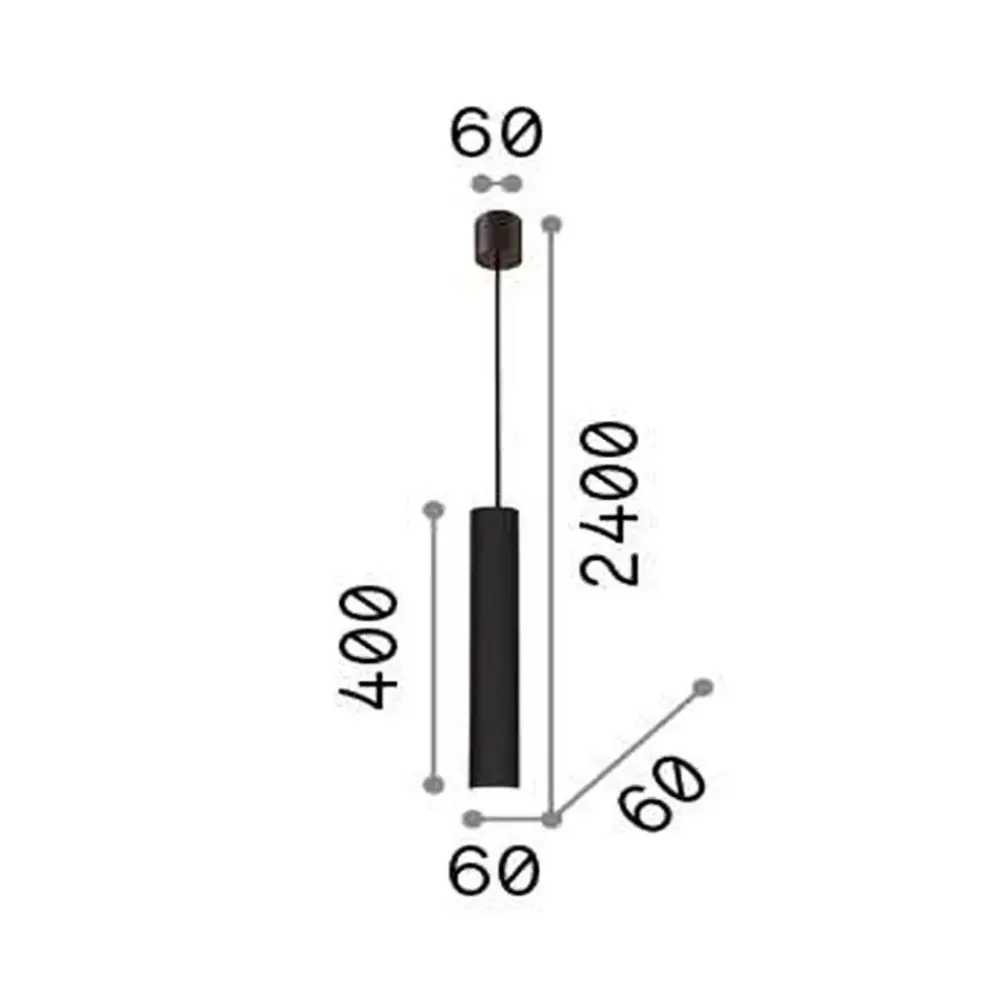 Ideal Lux A sospensione Look sospensione cilindrica stile Moderna in offerta- Lampade A Sospensione
