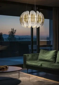 A sospensione in altro Fiordlys sospensione led  36w a prezzo scontato^Slamp Discount