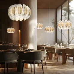 A sospensione in altro Fiordlys sospensione led  36w a prezzo scontato^Slamp Discount