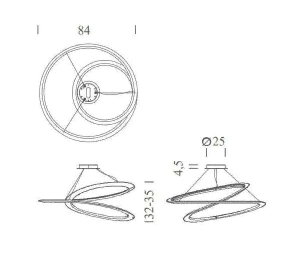 Clearance A sospensione in metallo Kepler minor led a prezzo scontato Lampade A Sospensione