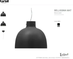 A sospensione Lampada a sospensione bellissima , Nero a prezzi convenienti^Kartell Sale