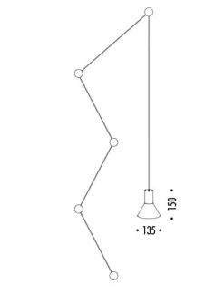 Davide Groppi A sospensione Neuro a prezzo Outlet- Lampade A Sospensione
