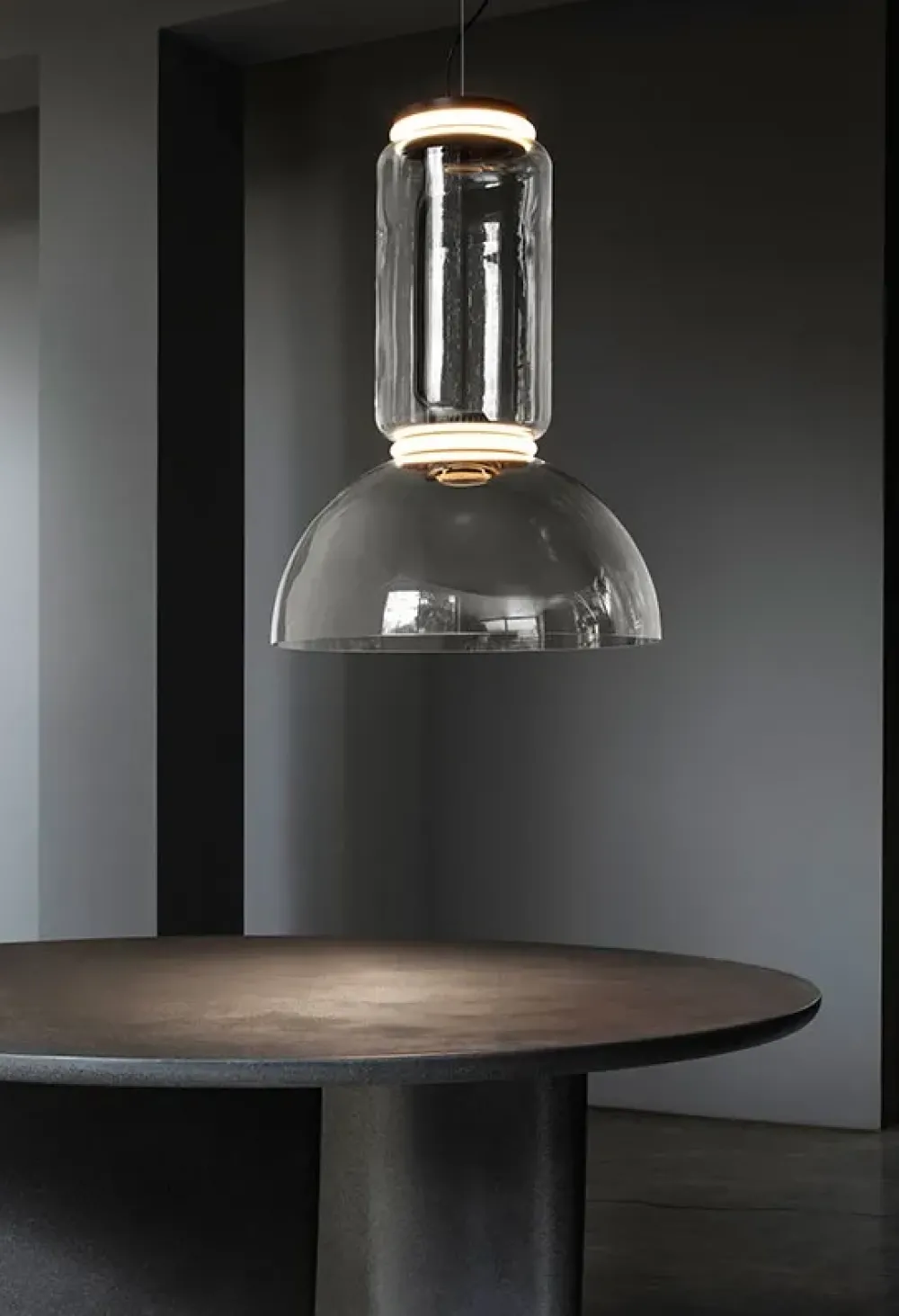 A sospensione Noctambule suspension 1 low cylinder and bowl in Offerta Outlet^Flos Clearance