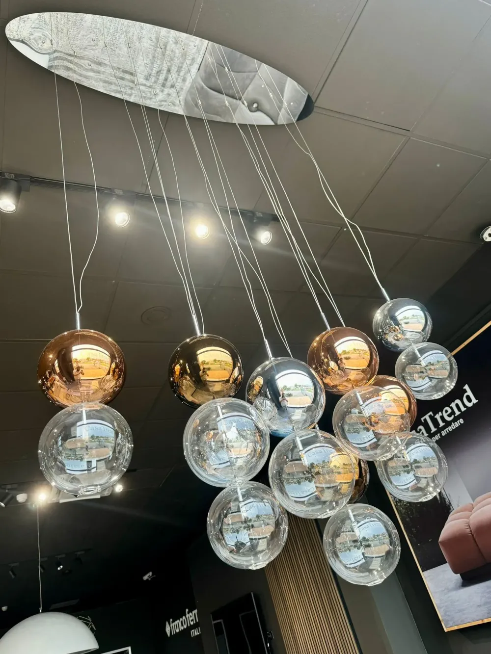 A sospensione stile Design Apollo in saldo^Cattelan Italia Discount