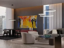 A sospensione stile Moderna Orion redo sospensione led 58w in offerta^Collezione esclusiva Online