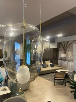 A sospensione stile Moderna Blow   con forte sconto^Bontempi Clearance