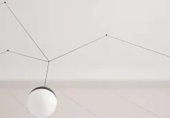 Hot A sospensione  string light touch dim – testa a sfera – cavo 12mt in Offerta Outlet Lampade A Sospensione