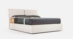 New Acquista il Letto imbottito con contenitore Ginestra gm a prezzo scontato! Letti