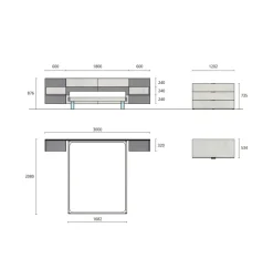 Marka Acquista la Composizione gl-01 a un prezzo vantaggioso!- Camere Da Letto