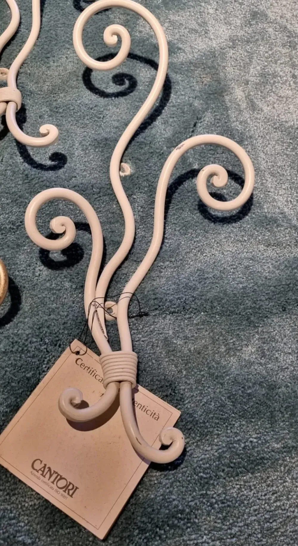 Cantori Appendiabiti classico Ricciolo a prezzi convenienti- Appendiabiti