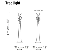 Bonaldo Appendiabiti design modello Tree light di ribassato al 25%- Appendiabiti