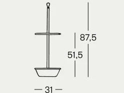 Appendiabiti Servopluvio in stile Design a prezzo scontato^Zanotta Clearance