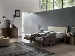 Approfitta dello sconto 30% sul letto Parentesi con testiera imbottita  di^Santalucia Outlet