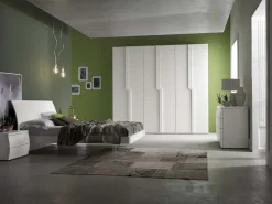 Approfitta dello sconto 30% sul letto Parentesi con testiera imbottita di^Santalucia Outlet