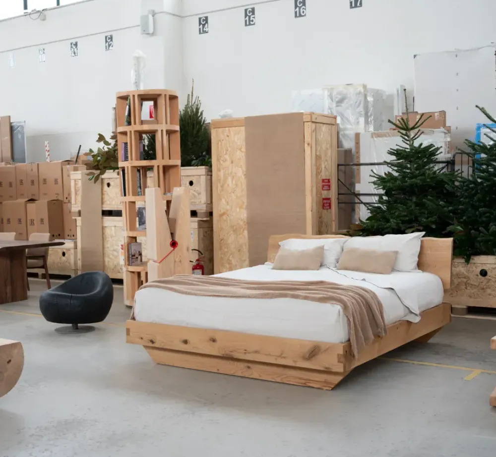 Riva 1920 Approfitta dello sconto 45% sul letto Natura 6 di- Letti