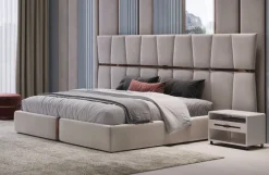 Md work Approfitta dello sconto 38% sul letto Letto luxury maxi acciaio velluto di- Letti