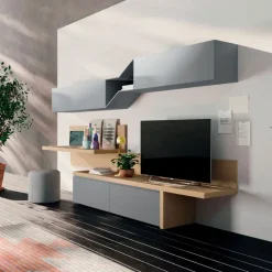 Orme Architetto: Soggiorno Light Day 13 in laminato opaco. Offerta Outlet!- Soggiorni Completi