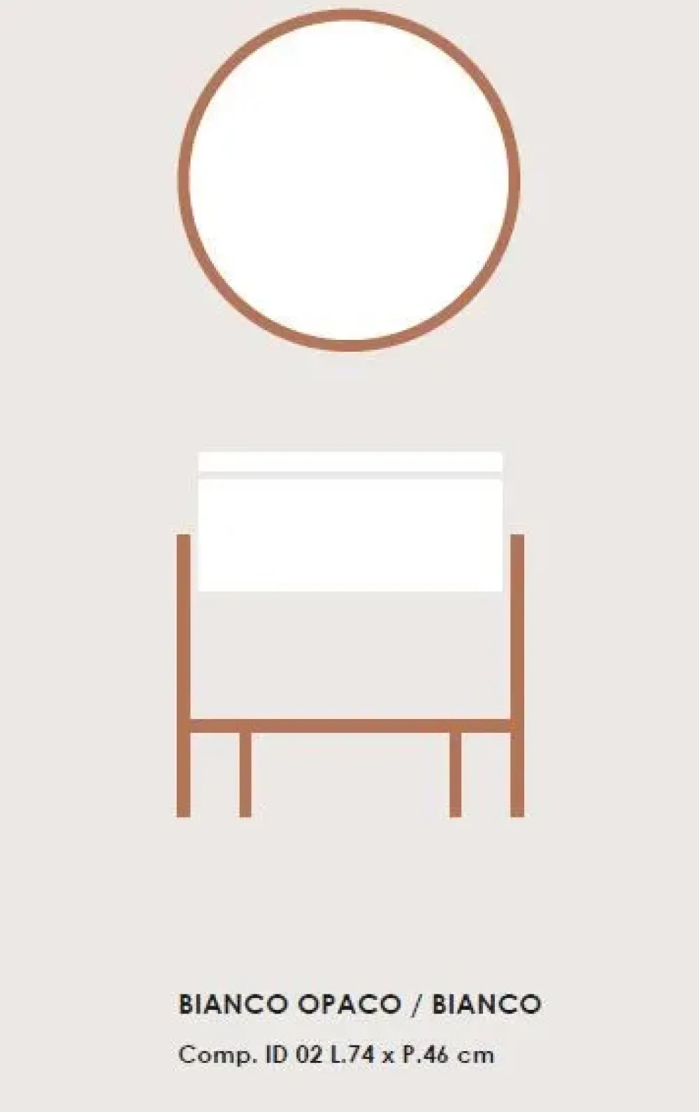 Ardeco id 02 : mobile da bagno A PREZZI OUTLET- Mobili Bagno Sospeso