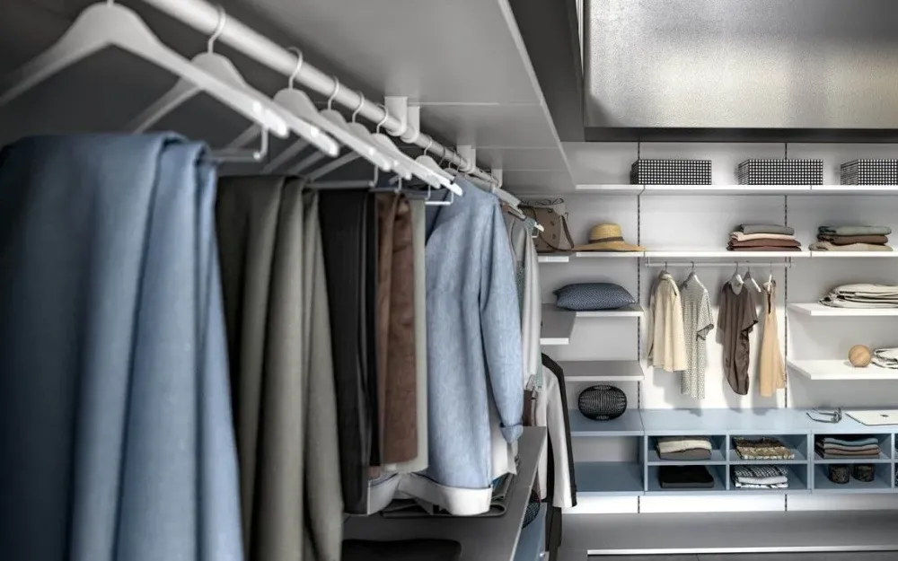 Artigianale Armadio * z39 realizzato in laminato materico di scontato -40%- Armadi