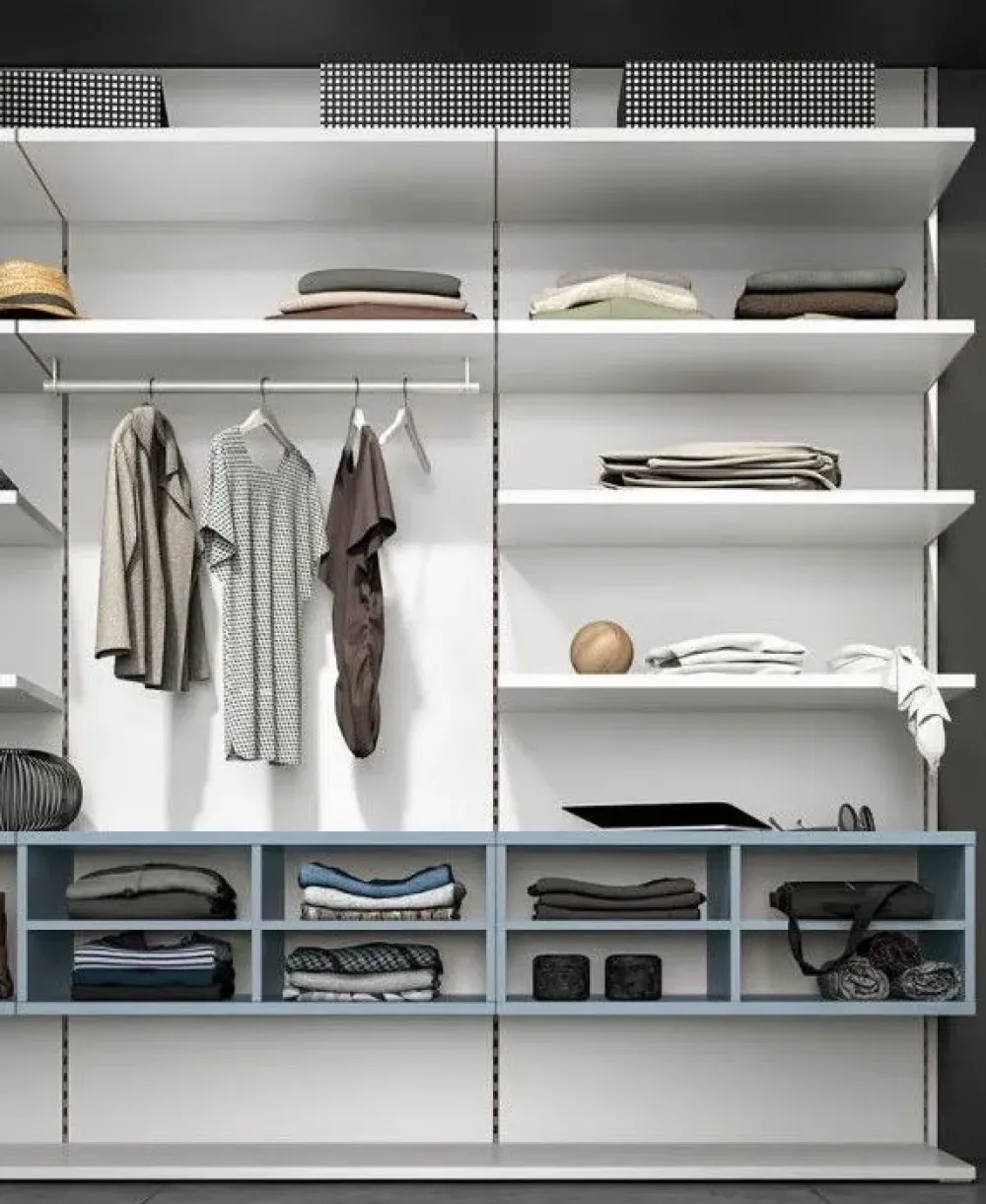 Artigianale Armadio * z39 realizzato in laminato materico di scontato -40%- Armadi