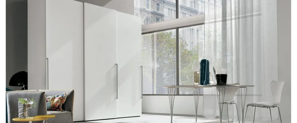 Tomasella Armadio Anta liscia scorrevole a tre ante a prezzo Outlet- Armadi