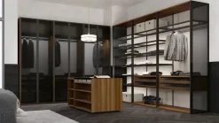 Sale Armadio ante battenti in laminato materico Cabina Colombini scontato Armadi