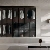 Homes Armadio ante battenti in vetro Anta glass scontato- Armadi
