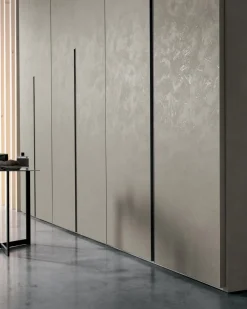 Armadio ante battenti in laminato materico Doris di^Tomasella