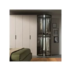 Gierre Mobili Armadio ante battenti in laminato opaco Abaco di- Armadi