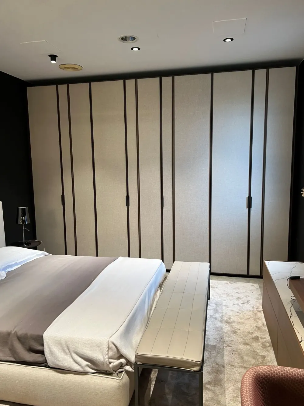 Armadio ante battenti in legno Gliss master blend di^Molteni & C New