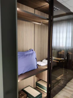 Armadio ante scorrevoli in vetro Glass di Armadi