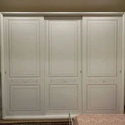 Benedetti Armadio ante scorrevoli in laccato opaco Cedro di- Armadi