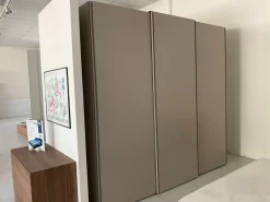 Siloma Armadio ante scorrevoli in laminato opaco Gola di- Armadi
