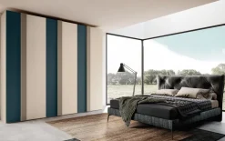 Discount Armadio Armadio a 6 ante mod.terna di in promo-sconto del 50% realizzato in laminato opaco di scontato -50% Armadi