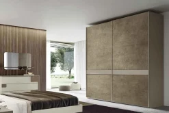 Armadio Armadio a 2 ante-scorrevoli-maxi mod.vox in tamburato un promo-sconto del 40% con ante scorrevoli SCONTATO a PREZZI OUTLET^Dal Cin Clearance