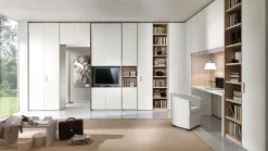 Armadio Armadio angolare con scrivania di in promo-sconto del 45% a otto ante a prezzo scontato^Giessegi Best