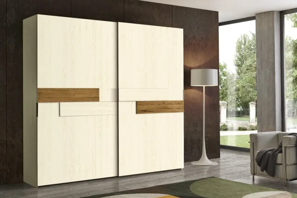 Armadio Armadio art 4008 a realizzato in legno di scontato -40%^Artigianale Discount