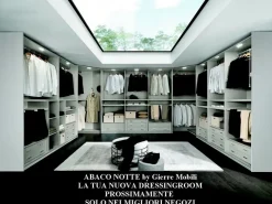 Armadio Armadio mod.ghost con librerie in promo-sconto del 50% realizzato in laminato opaco di scontato -42%^Gierre Mobili Sale