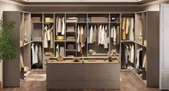 Md work Armadio Cabina armadio 381 realizzato in laminato materico di scontato -50%- Armadi