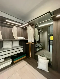 Sangiacomo Armadio cabina armadio in laminato opaco Cabina armadio panorama di- Armadi