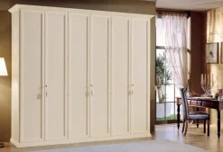 Artigianale Armadio classico Armadio a 6 ante mod.firenze di a PREZZO OUTLET -44%- Armadi